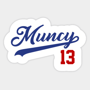 Max Muncy, Los Angeles Dodgers Sticker